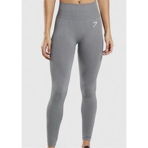 Gymshark Vital Grey Marl Seamless Nylon Athletic Leggings